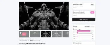 Creating a Full Character in ZBrush.webp