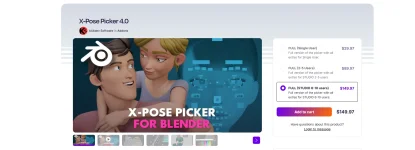 X-Pose Picker – Advanced Rig Controls in Blender.webp