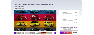Car Library – Traffiq Car Models: Rigged, Contemporary & Vintage Vehicles for Blender Car Library – Traffiq Car Models: Rigged, Contemporary & Vintage Vehicles for Blender