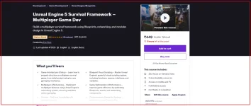 Unreal Engine 5 Survival Framework – Multiplayer Game Dev.webp