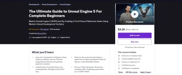 Thread 'Master Unreal Engine 5 (2025) by Creating a First Person Platformer Game'