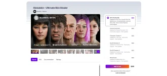 Globalskin - Ultimate Skin Shader Blendify Addon.webp