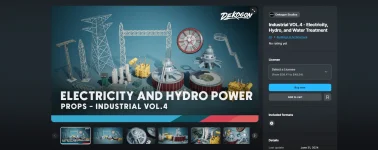 Industrial VOL.4 – Electricity, Hydro, and Water Treatment 3D Buildings & Architecture – Unr...webp Industrial VOL.4 – Electricity, Hydro, and Water Treatment 3D Buildings & Architecture – Unr...webp