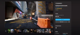 CYBERPUNK STREET ASSETS – SCI-FI ENVIRONMENTS FOR UNREAL ENGINE.webp