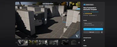 STORY FRAMEWORK 4 – INTERACTIVE TEMPLATE GAME SYSTEMS & GAMEPLAY FEATURES.webp