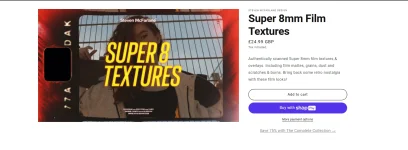 Steven McFarlane Design – Super 8mm Film Textures.webp