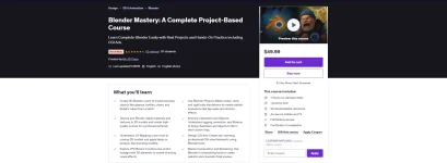 Blender Mastery A Complete Project-Based Course – Educational Overview & Course Structure Guide.webp