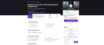 Beginner to Pro CGI or VFX Advertisement using Blender – Educational Overview & Course Struct...webp