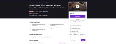 Unreal Engine 5 C++ Inventory Systems – Educational Overview & Structure Guide.webp