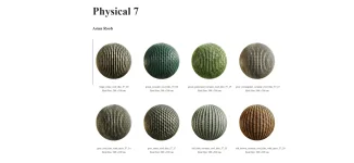 Physical 7 Materials Pack for Maya, 3ds Max, Unreal Engine – Educational Overview & Asset Str...webp
