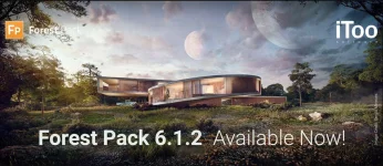 Itoo Software Forest Pack Pro 2014 - 2021 for 3ds Max  Complete Guide for Vegetation and Scat...webp