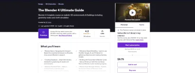 The Blender 4 Ultimate Guide Complete Course on Realistic 3D Environments and Buildings with...webp The Blender 4 Ultimate Guide Complete Course on Realistic 3D Environments and Buildings with...webp