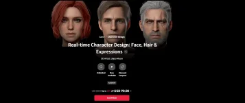 Real-time Character Design Face, Hair & Expressions  Complete 3D Guide by Uijoo Moon.webp