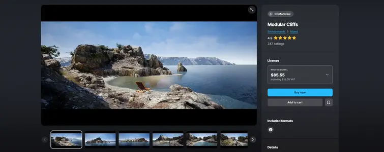 Creating Stunning Island Environments Using Modular Cliffs in Unreal Engine 5.webp