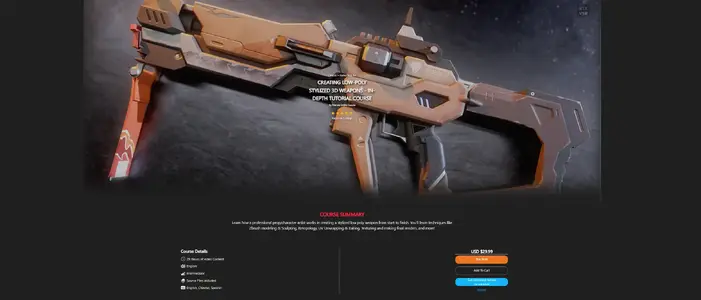 Thread 'Complete Guide to Crafting Low-Poly Stylized 3D Weapons | Professional Workflow for Game Artists'