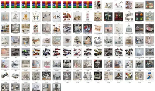 Stylized 3D Children’s Room Models Collection for Interior Rendering and Design Projects.webp