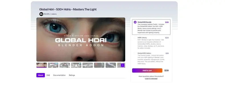 Mega Collection of Global HDRI – 500+ High-Quality HDRIs by Masters The Light Complete Enviro...webp