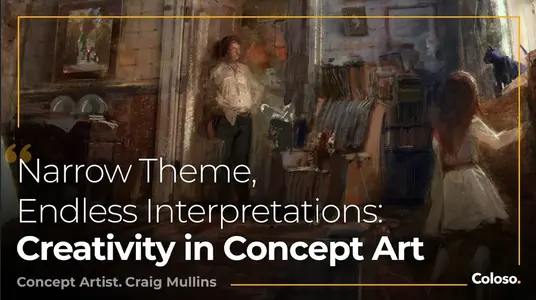 Narrow Theme, Endless Interpretations Creativity in Concept Art with Craig Mullins – Mastercl...webp Narrow Theme, Endless Interpretations Creativity in Concept Art with Craig Mullins – Mastercl...webp