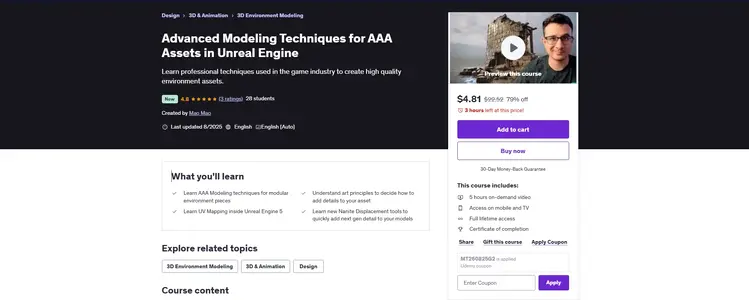 Thread 'Advanced Modeling Techniques for AAA Assets in Unreal Engine'