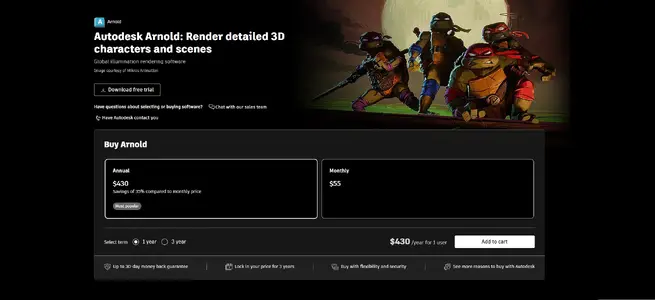 Arnold 7.4.3.1 – Advanced Rendering Engine for Maya, 3ds Max, Cinema 4D, Houdini, and Katana ...webp