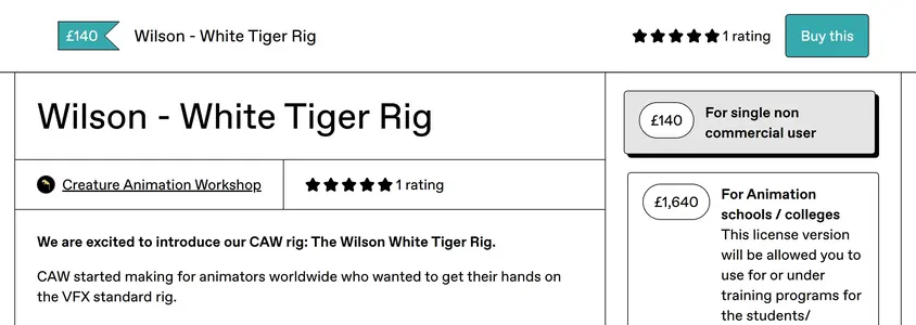 Wilson – White Tiger Rig – Professional 3D Character Rig for Animation.webp Wilson – White Tiger Rig – Professional 3D Character Rig for Animation.webp