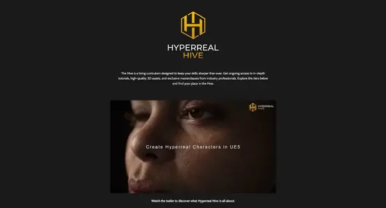 Hyperreal Hive - Create Hyperreal Characters in UE5 (WEEKS 1-2).webp