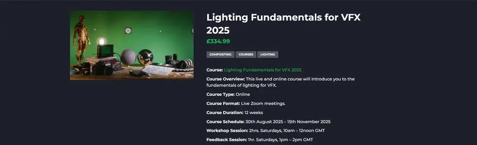 Lighting Fundamentals for VFX 2025.webp