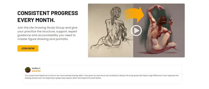 Love Life Drawing – Lane Brown’s Figure Drawing Workshops (1–3)  Master Gesture, Form, and Re...webp