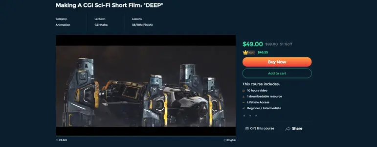 Making A CGI Sci-Fi Short Film DEEP.webp