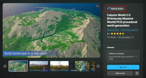 Massive World – Procedural Generation with PCG v1.3  Advanced Environment Creation for Unreal...webp
