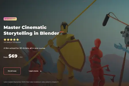 Master Cinematic Storytelling in Blender  Complete Guide to Visual Narratives, Lighting, and ...webp