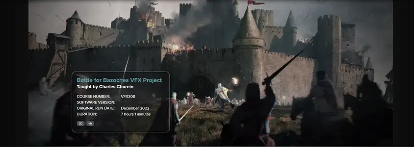 Thread 'Battle for Bazoches VFX Project | Taught by Charles Chorein'