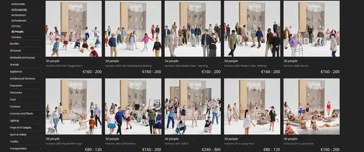 Thread 'Home Collections 3D People | High-Quality 3D Human Models for Visualization'