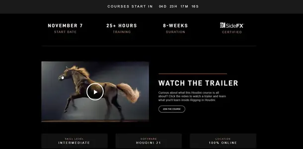 Thread 'Rebelway – Creature Rigging in Houdini'