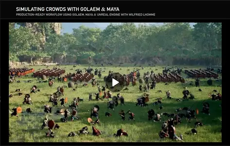 Thread 'The Gnomon Workshop – Simulating Crowds with Golaem & Maya'